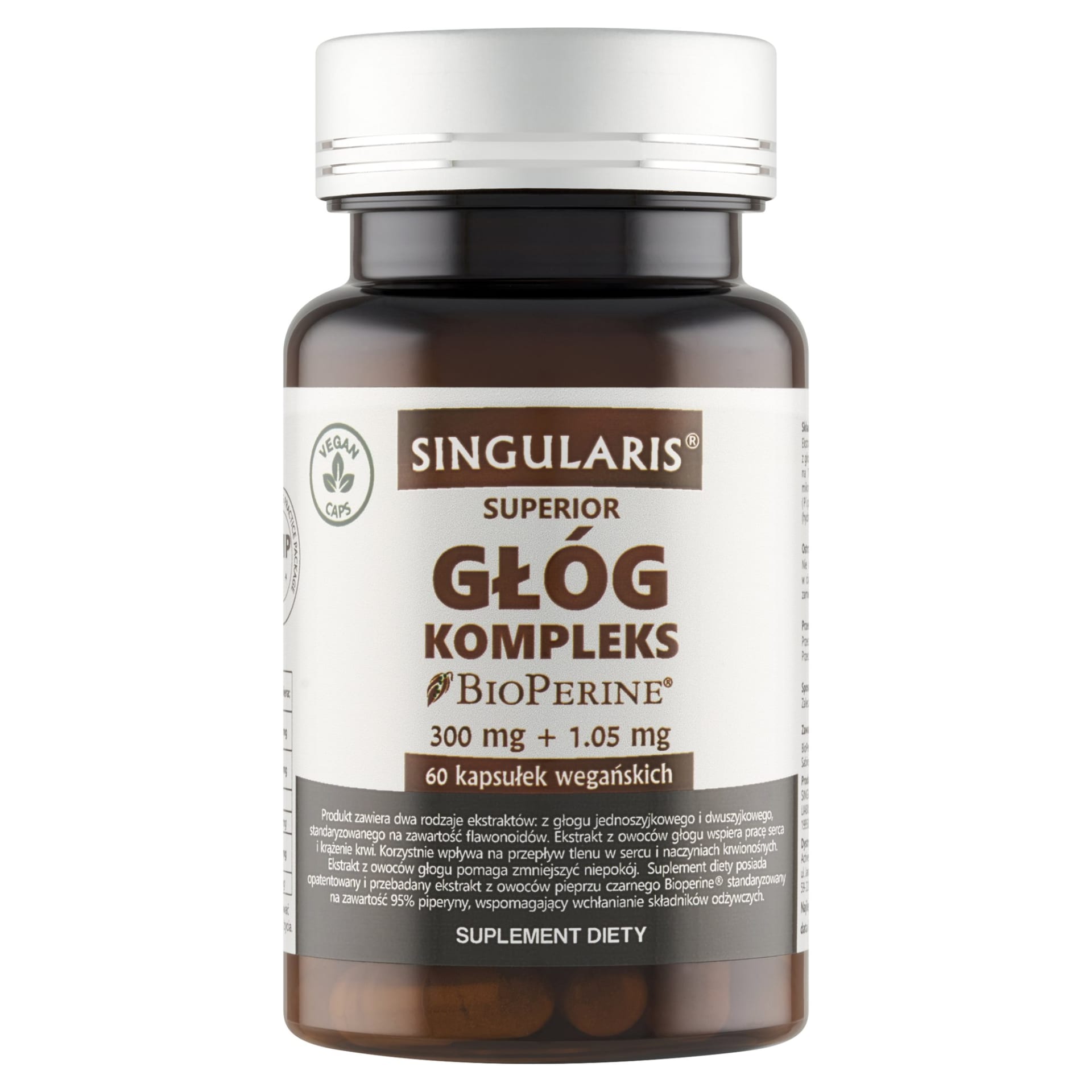 Singularis Głóg Kompleks – 60 kapsułek