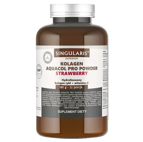 Singularis Kolagen Aquacol Pro Powder Strawberry