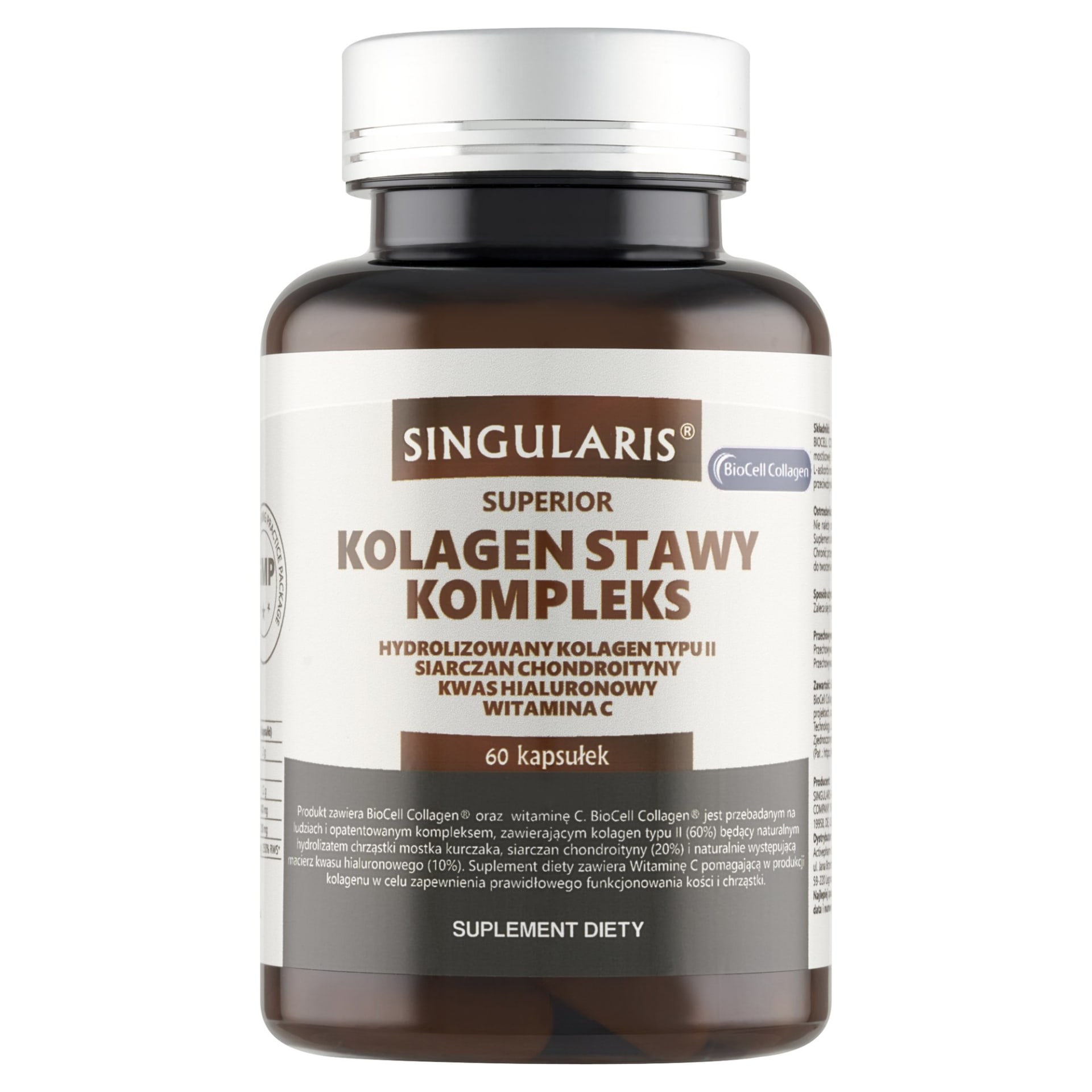 Singularis Kolagen Stawy Kompleks BioCell Collagen® – 60 kapsułek
