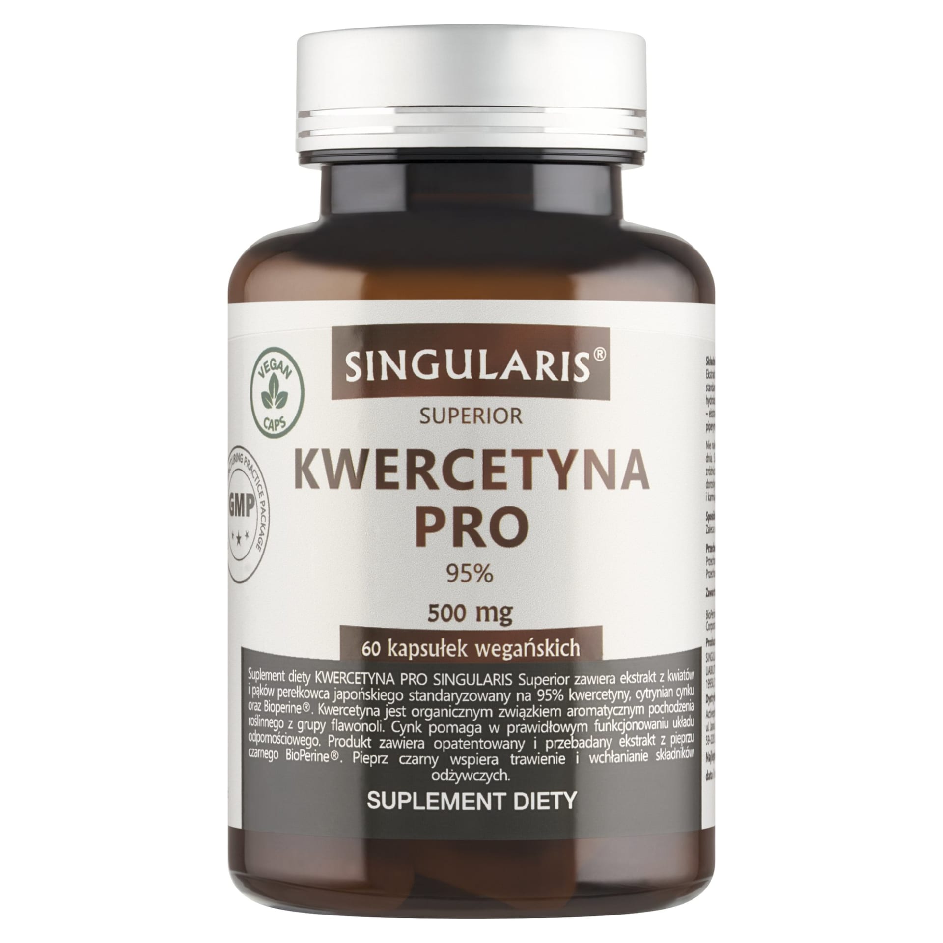 Singularis Kwercytyna Pro 500 mg – 60 kaps.
