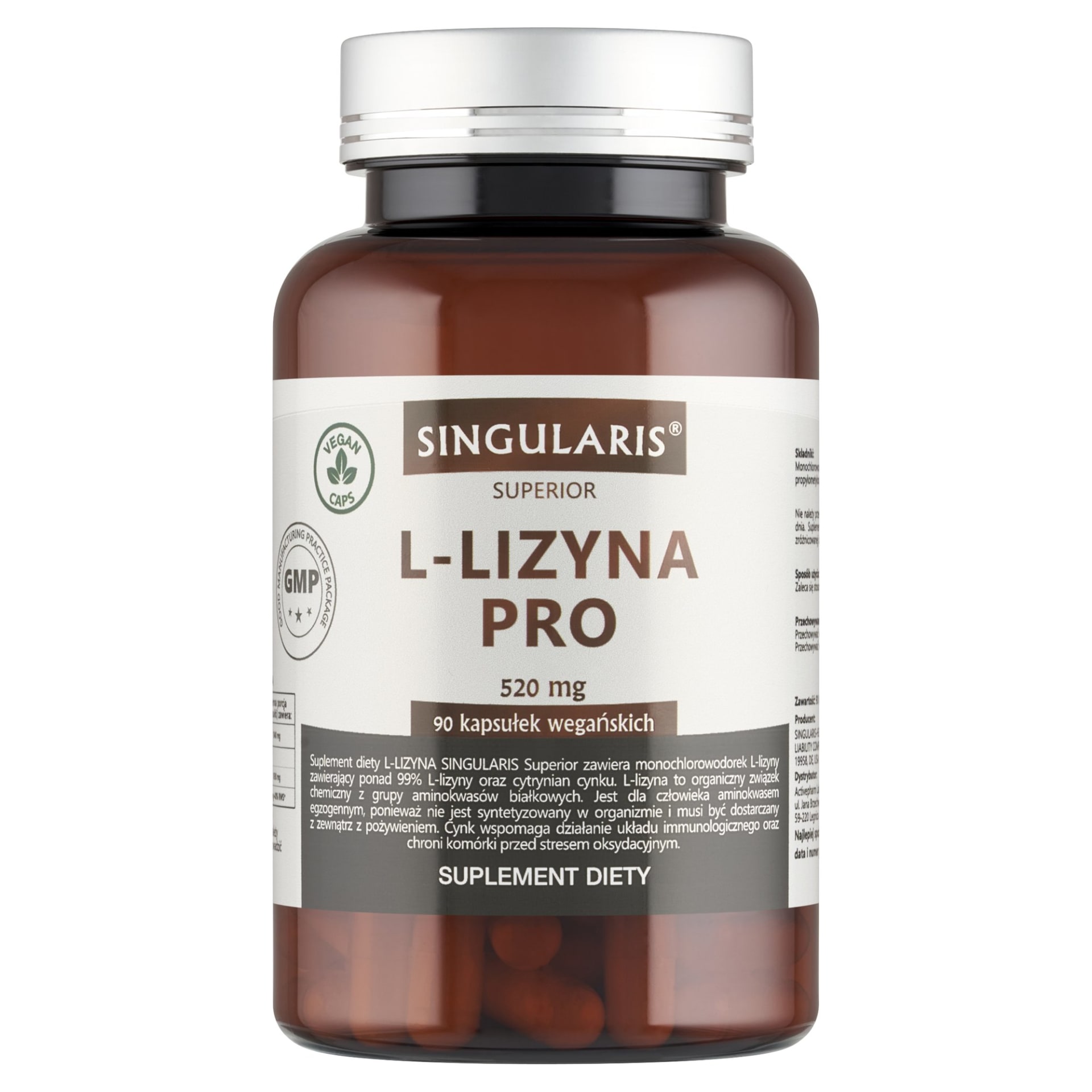 Singularis L-Lizyna Pro – 90 kaps.