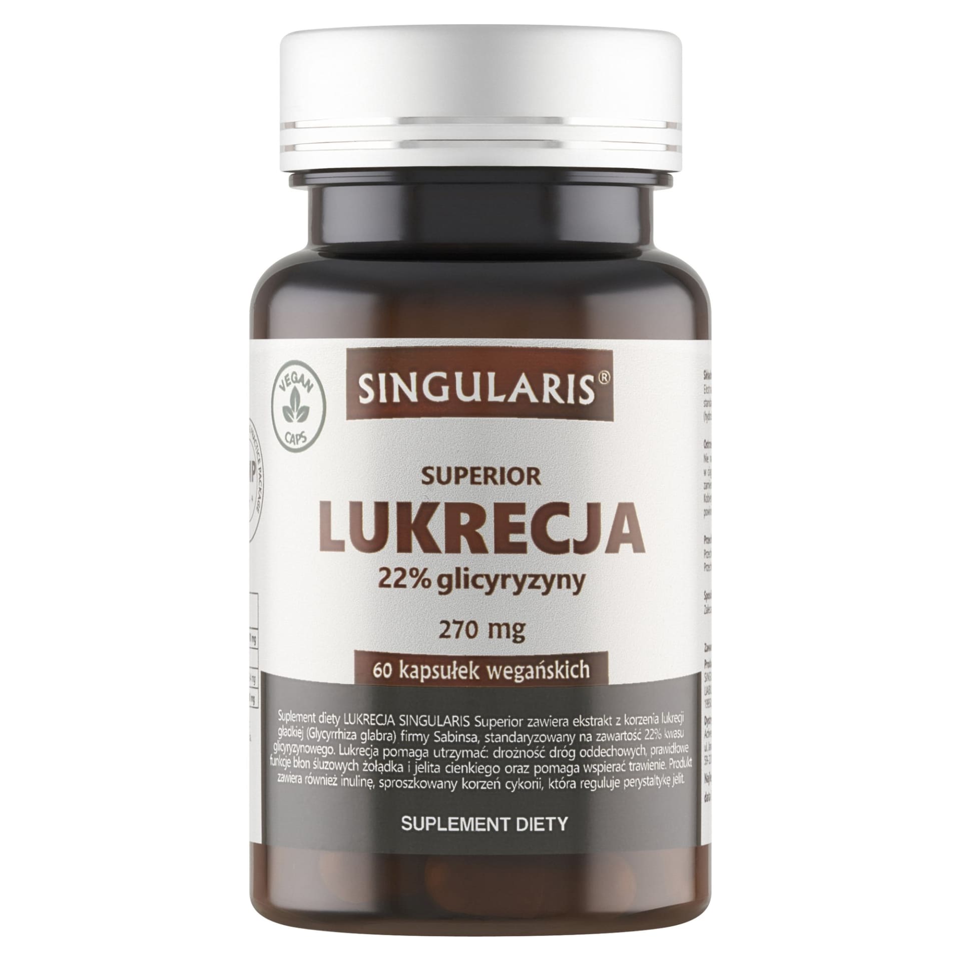 Singularis Lukrecja – 60 kaps. wegańskich
