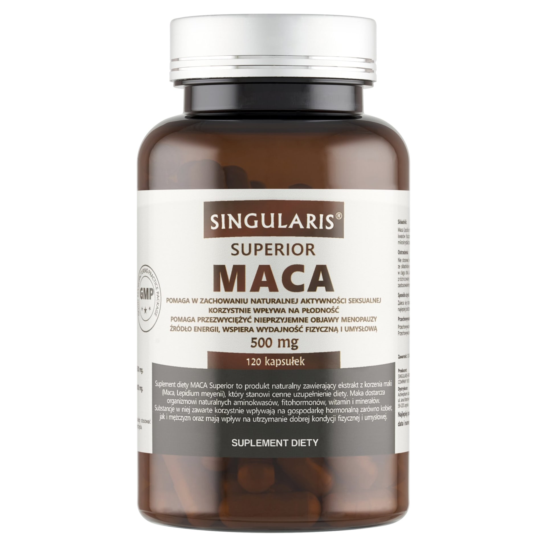Singularis Maca 500 mg – 120 kaps.