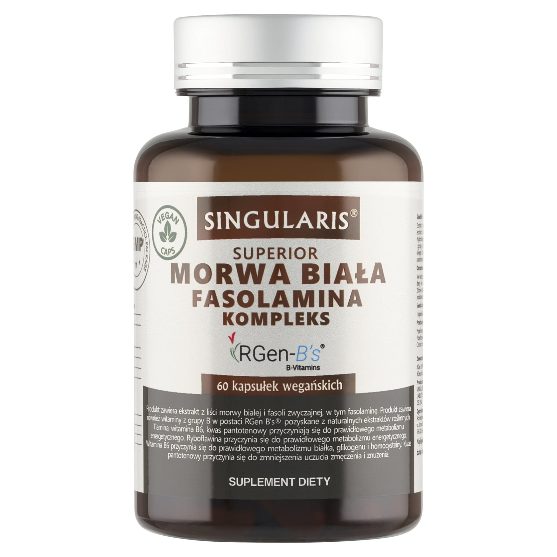 Singularis Morwa Biała Fasolamina – 60 kaps.