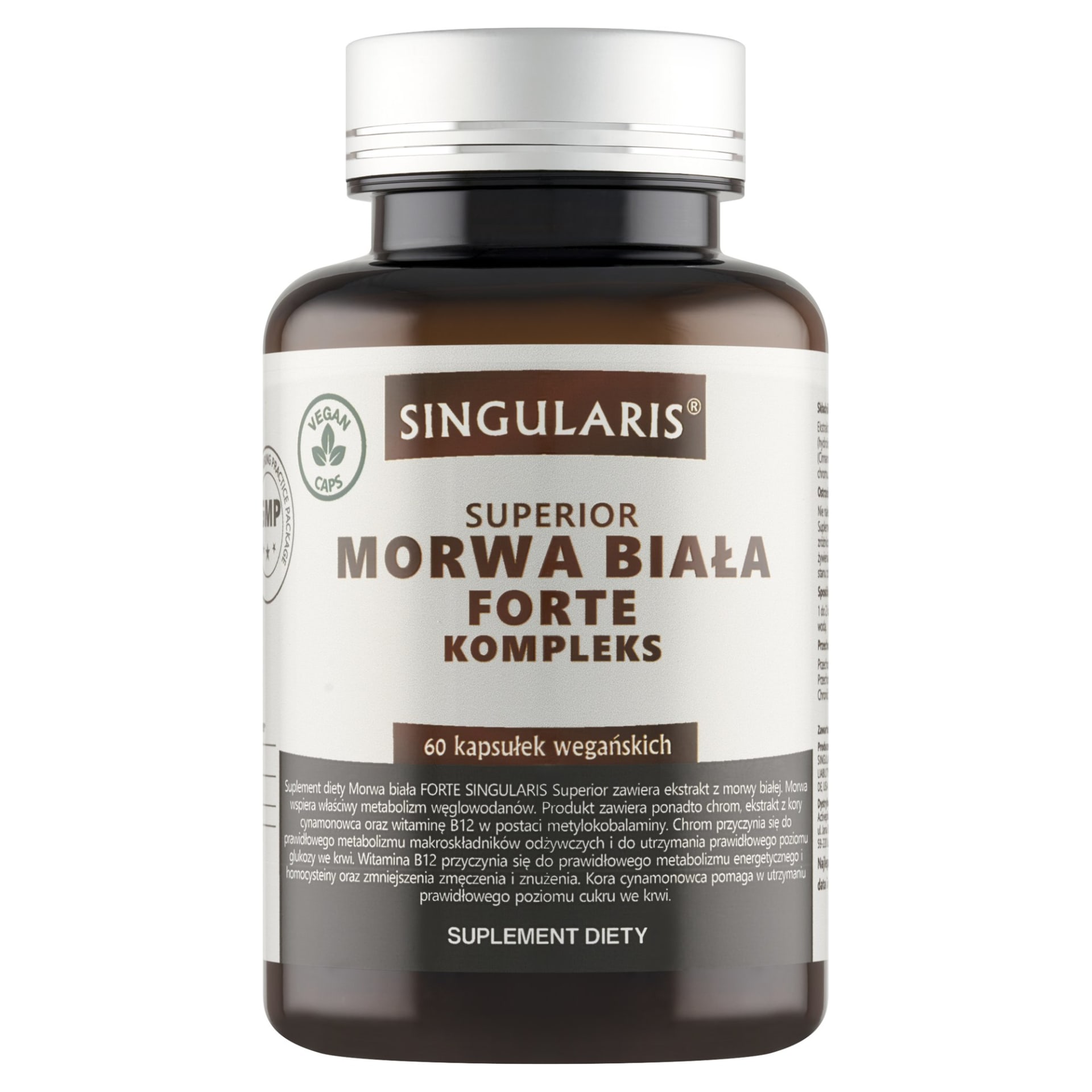 Singularis Morwa Biała Forte Kompleks – 60 kaps.