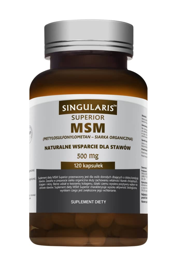 Singularis MSM 500 mg Superior – 120 kaps.