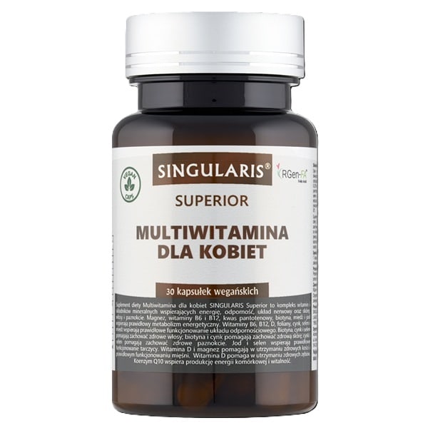 Singularis Multiwitamina dla Kobiet Superior – 30 kaps.