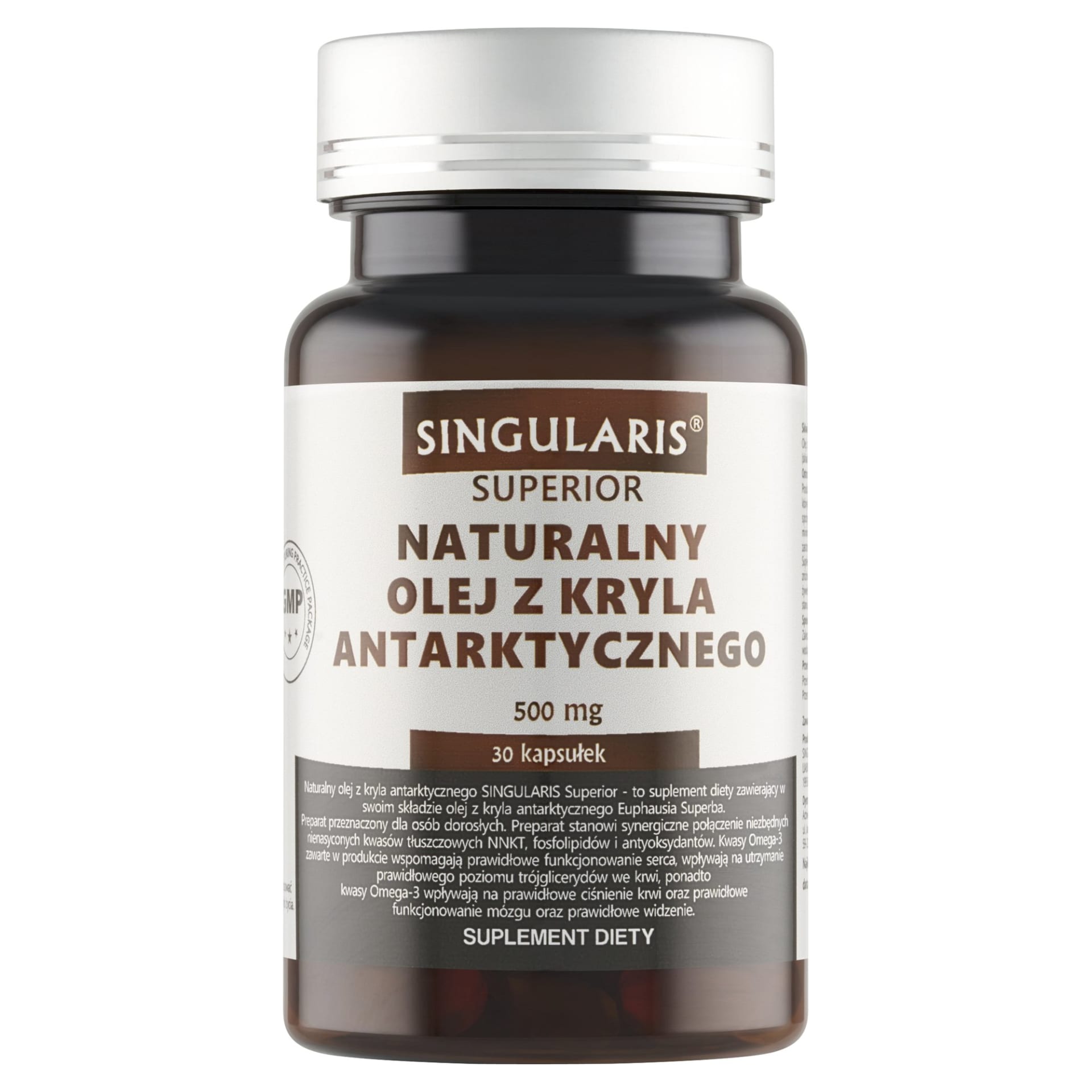 Singularis Naturalny Olej z Kryla Antarktycznego 500 mg 30 kaps.