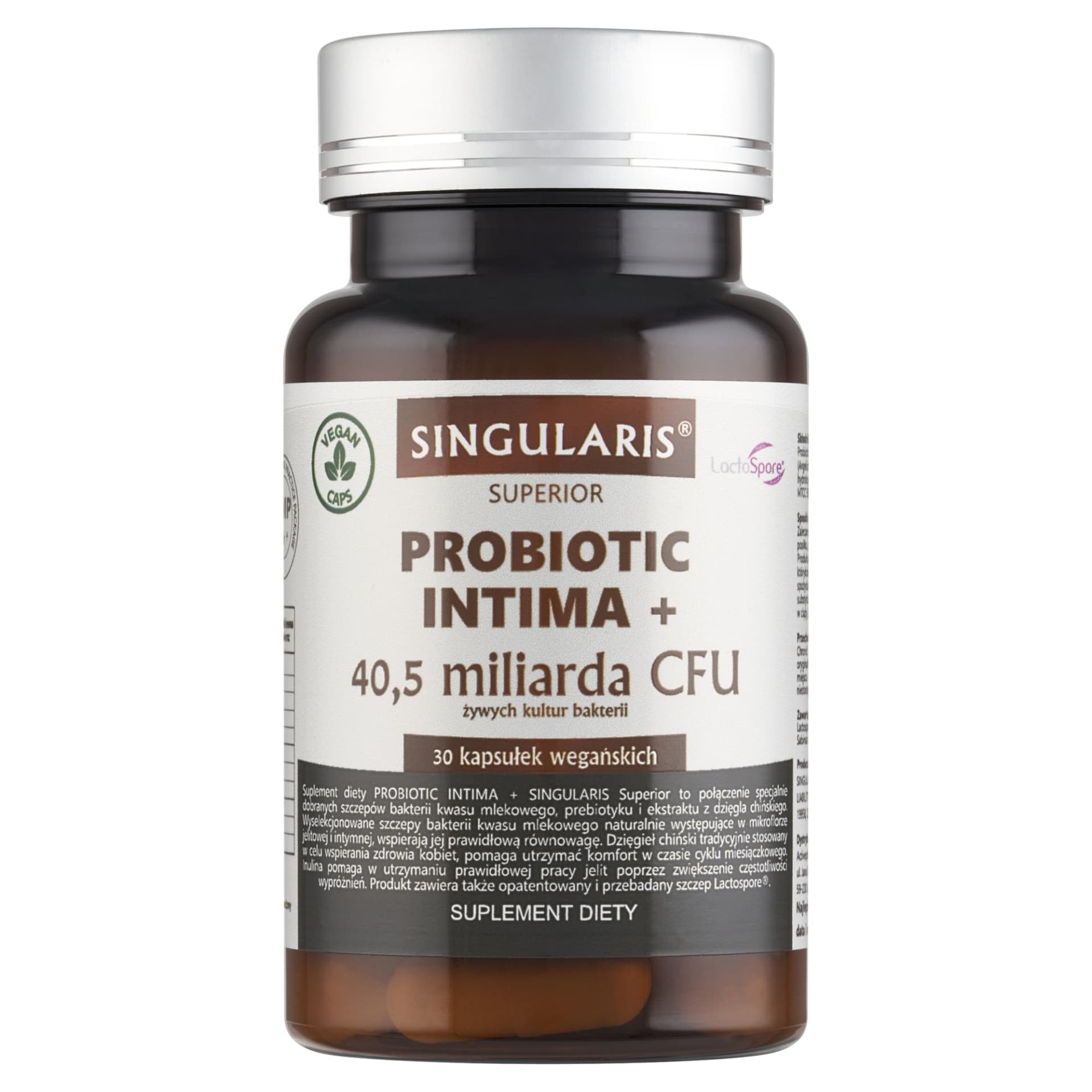 Singularis Probiotic Intima+ 40,5 mld CFU – 30 kapsułek