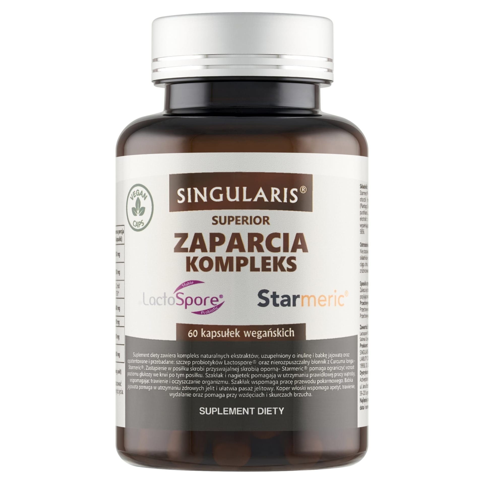 Singularis Zaparcia Kompleks – 60 kaps. wegańskich