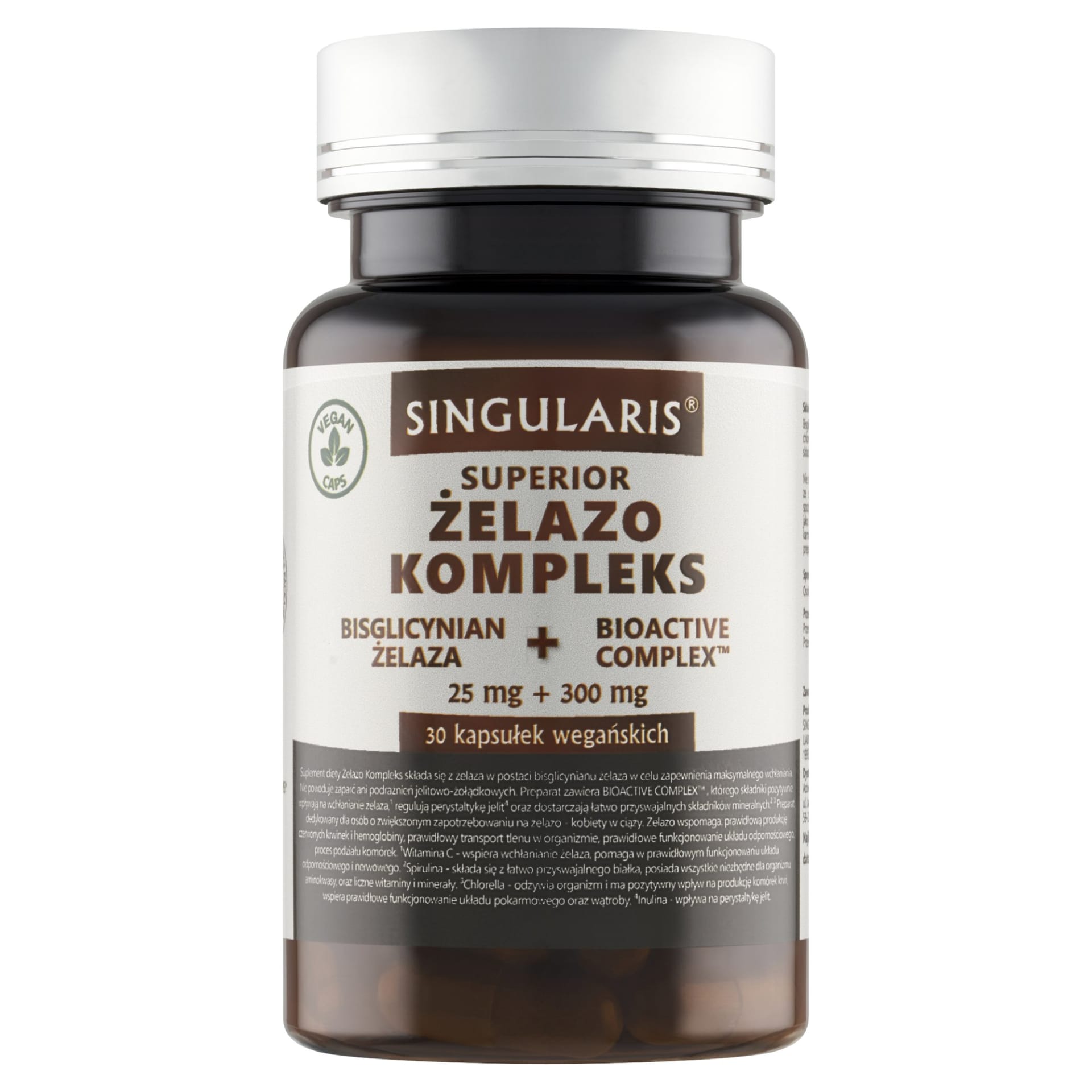 Singularis Żelazo Kompleks – 30 kaps.