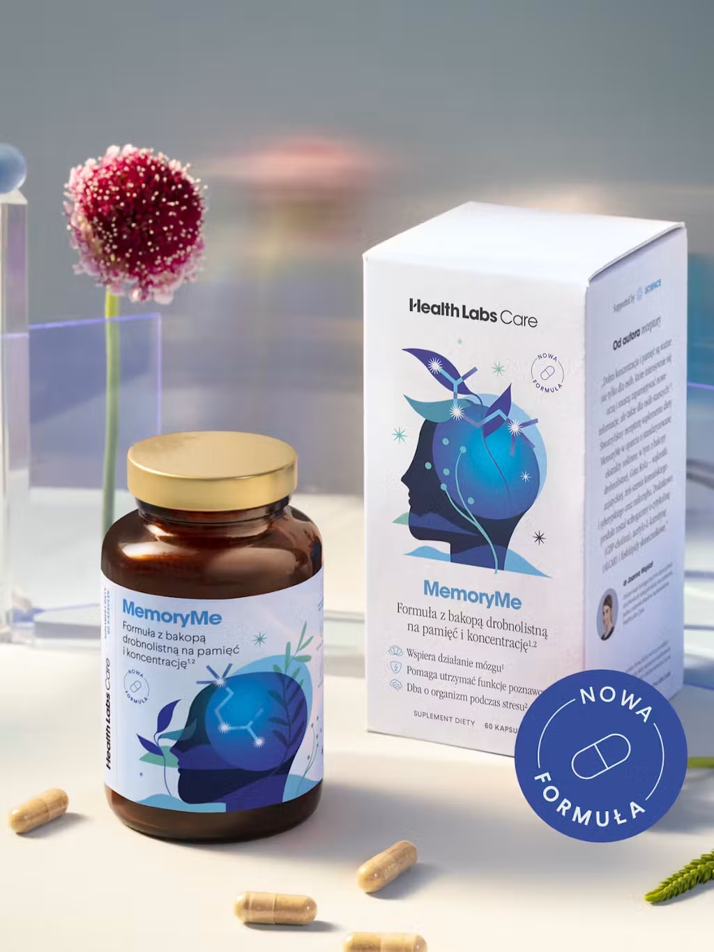 HealthLabs Care MemoryMe – 60 kaps.
