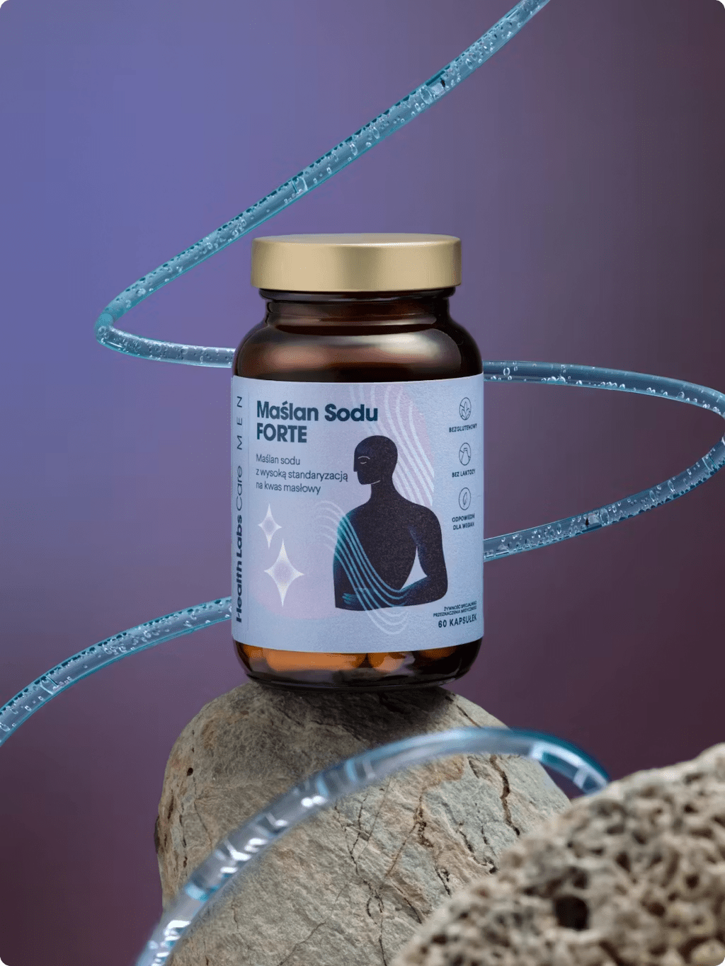HealthLabs Care Maślan Sodu FORTE MEN – 60 kaps.