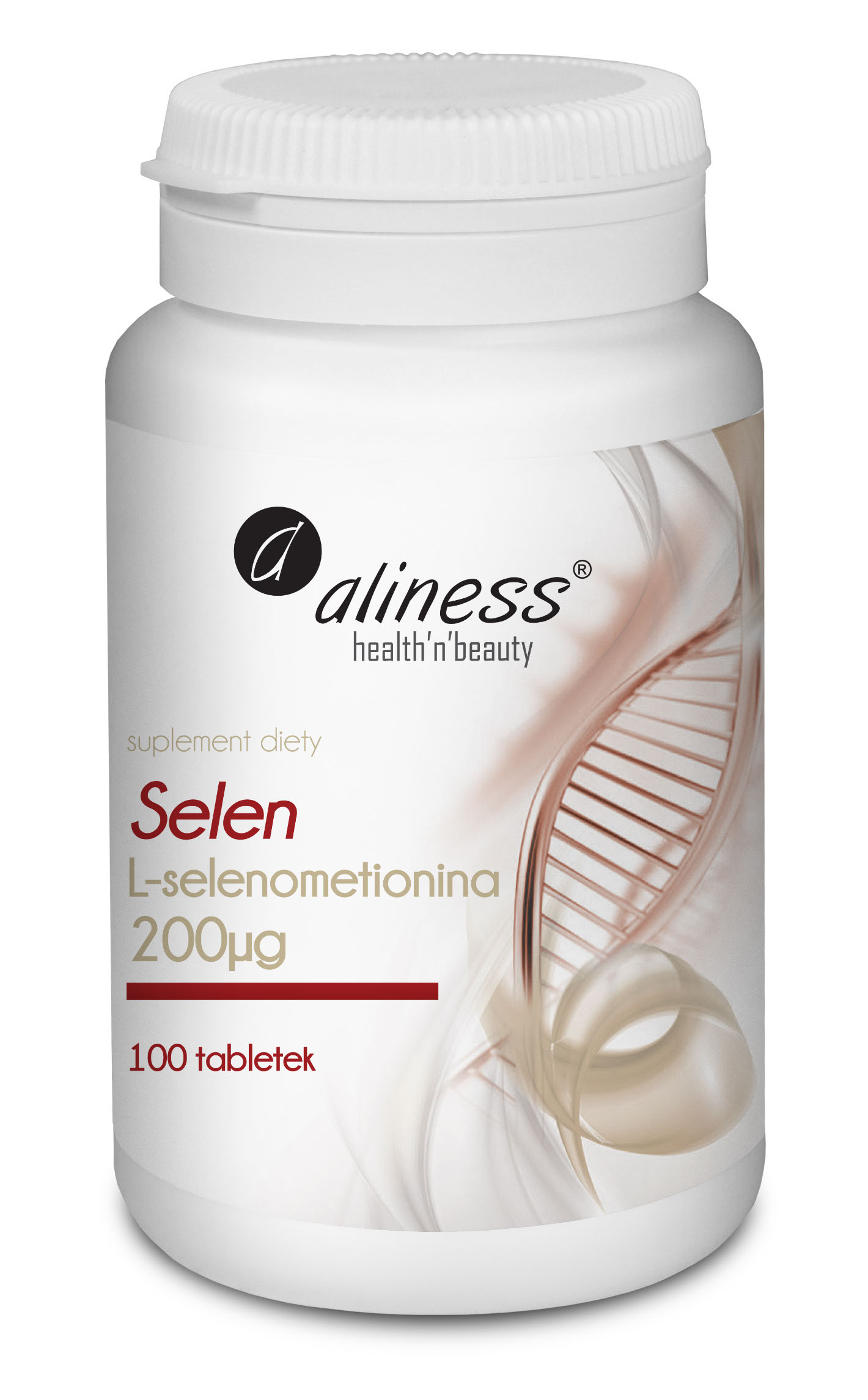 Aliness Selen L-selenometionina 200 µg – 100 tabl.