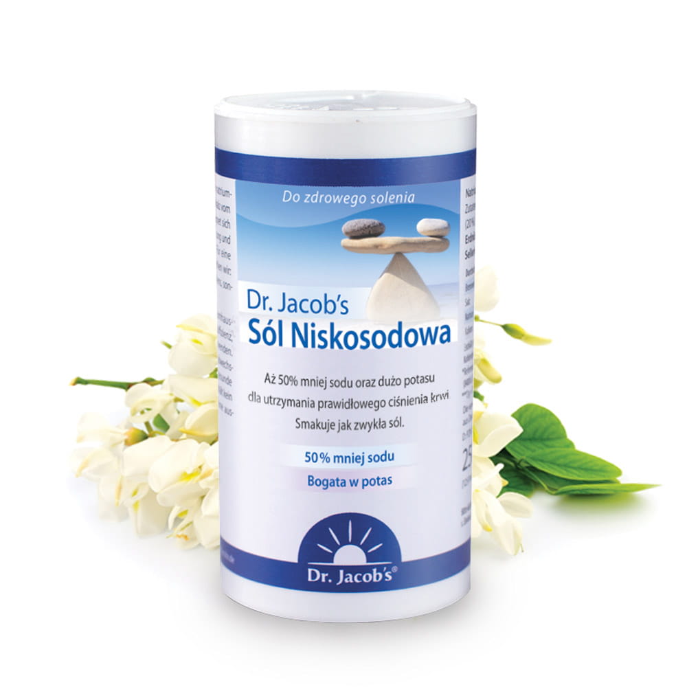 Dr. Jacob's Sól Niskosodowa 250 g