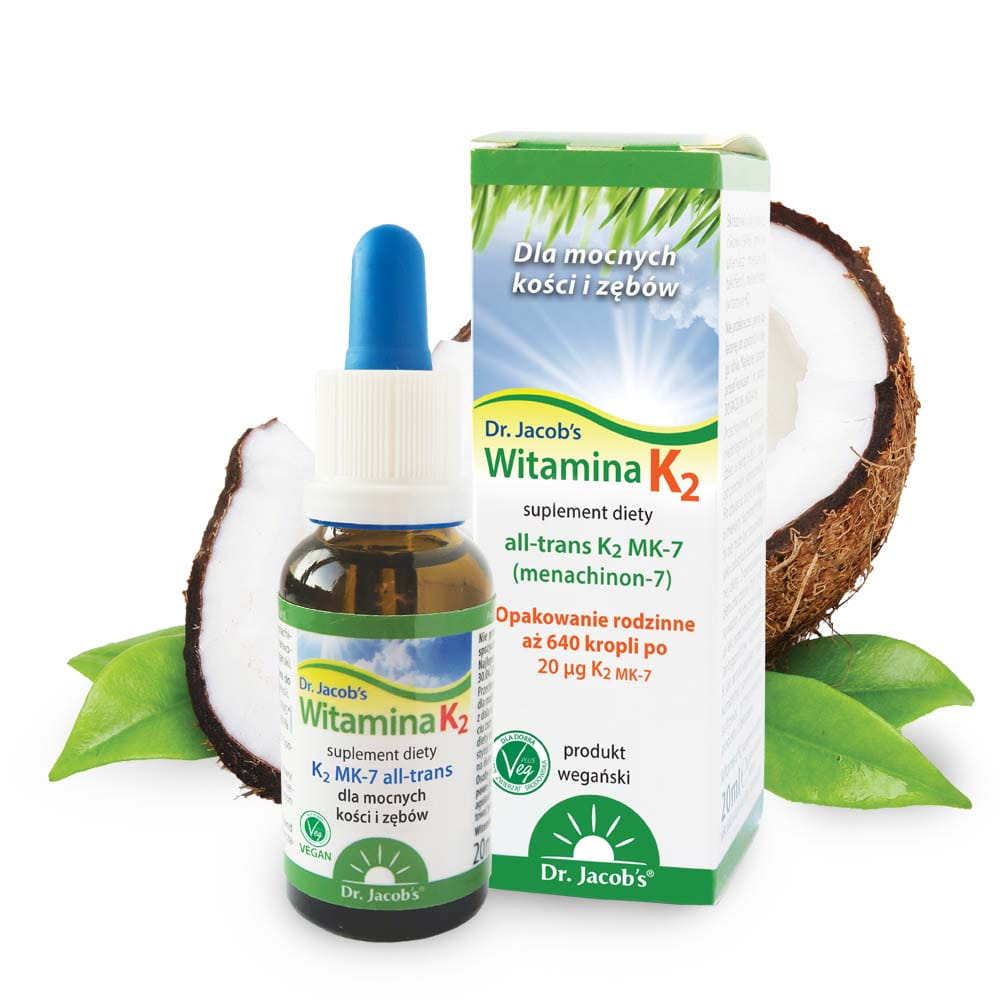 Dr. Jacob's Witamina K2 MK-7 20 µg