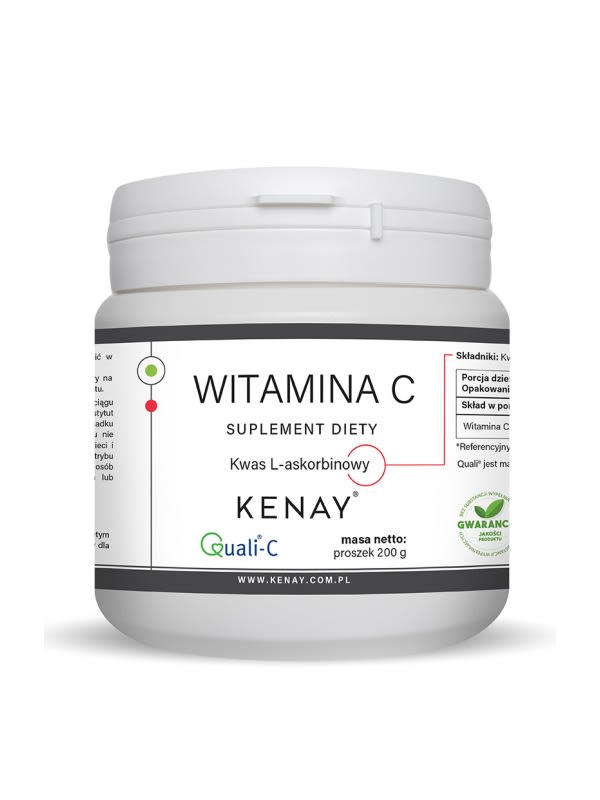 Kenay Witamina C kwas askorbinowy – 200 g