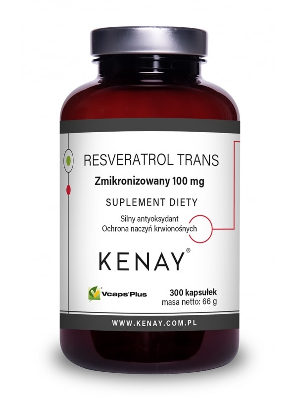 Kenay Resweratrol Trans Zmikron. 100 mg