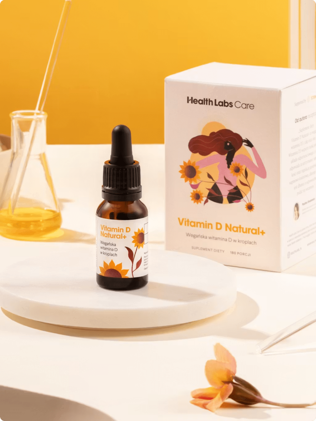 HealthLabs Care Vitamin D Natural+ – krople