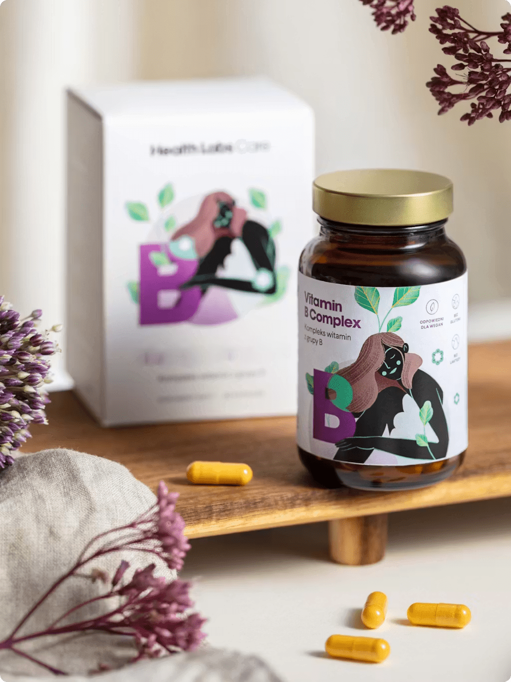 HealthLabs Care Vitamin B Complex 60 kaps.