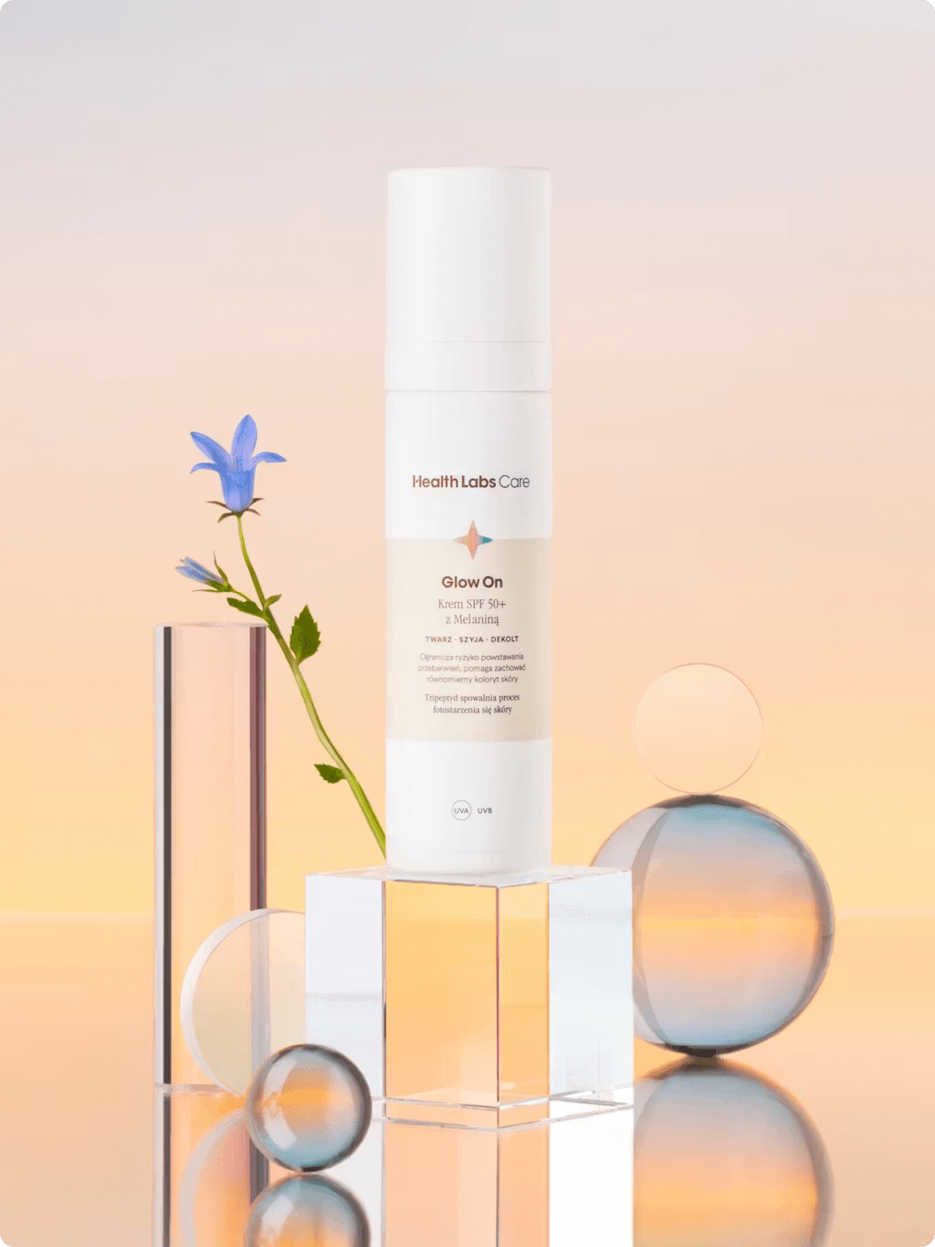 Glow On Krem SPF 50+ z melaniną