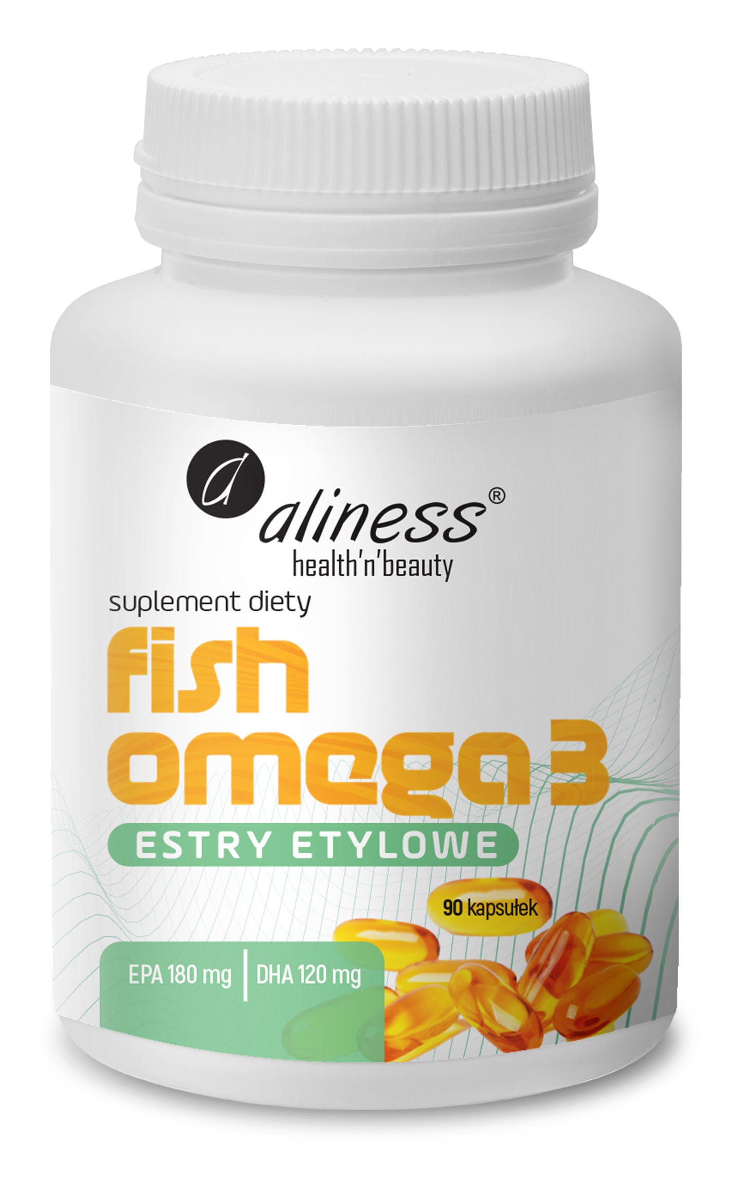 Fish Omega 3 Estry 180/120 mg x 90 kaps.
