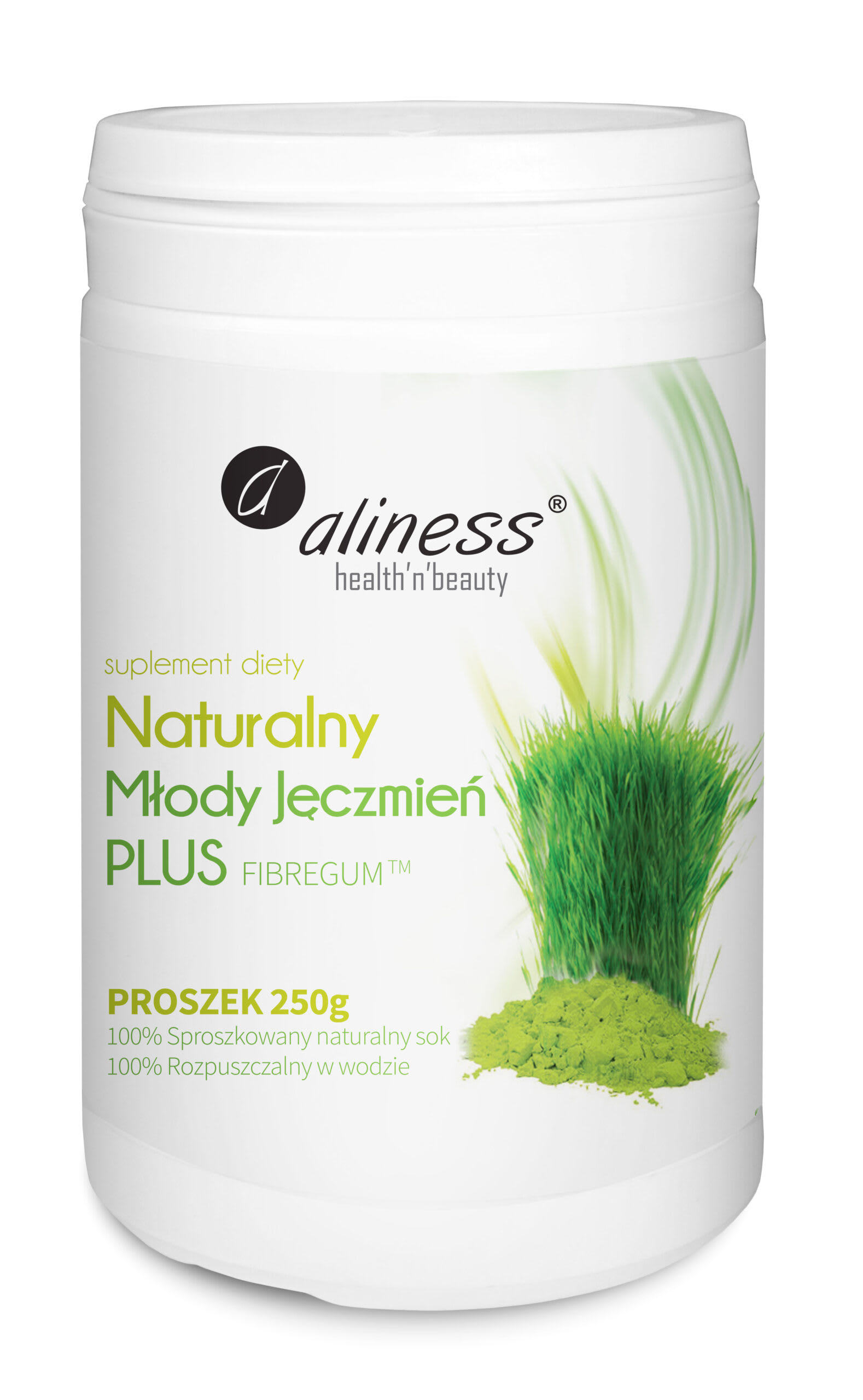 Naturalny Młody Jęczmień PLUS, proszek 250g