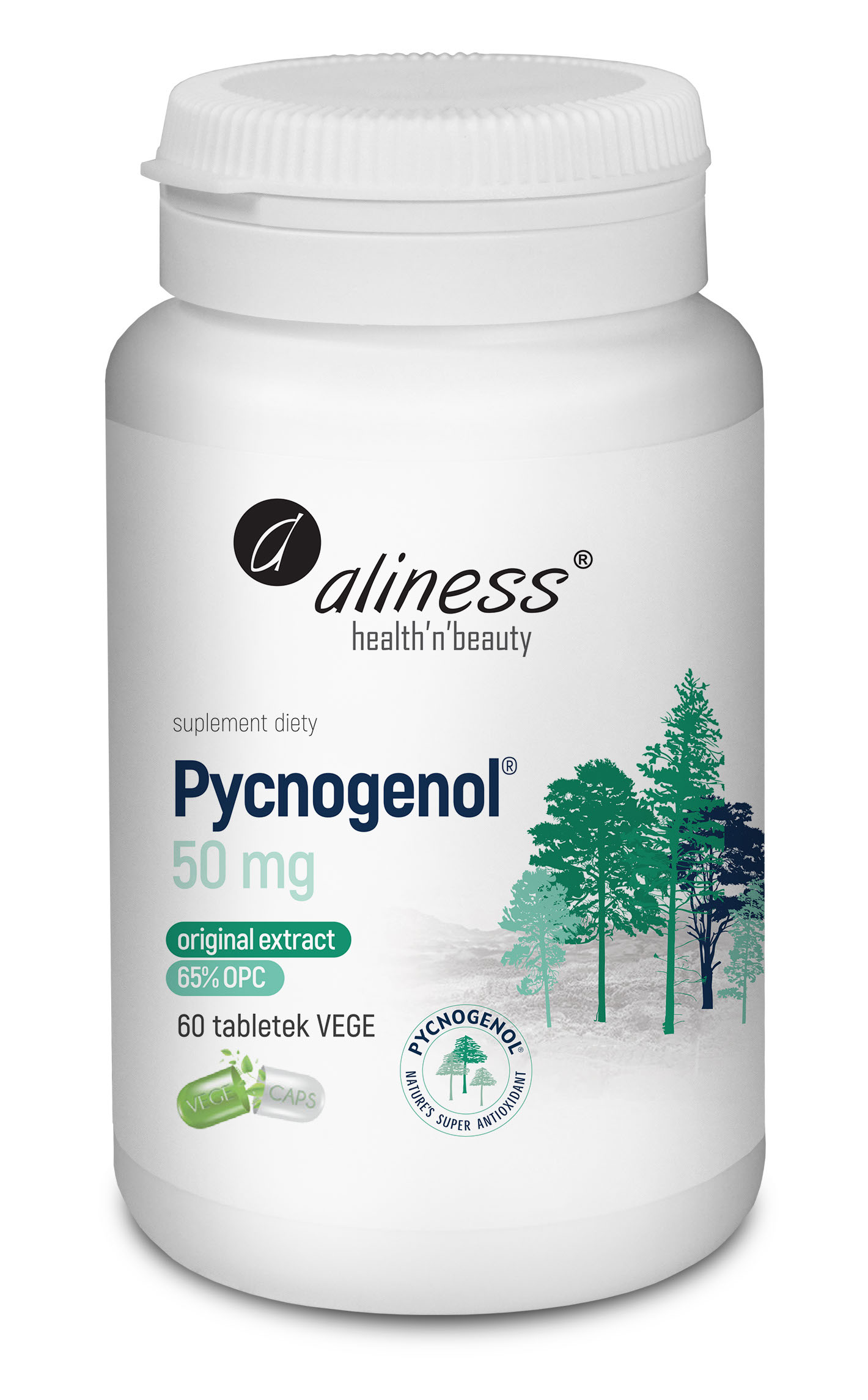Pycnogenol® extract 65%, 50 mg x 60 tabl.