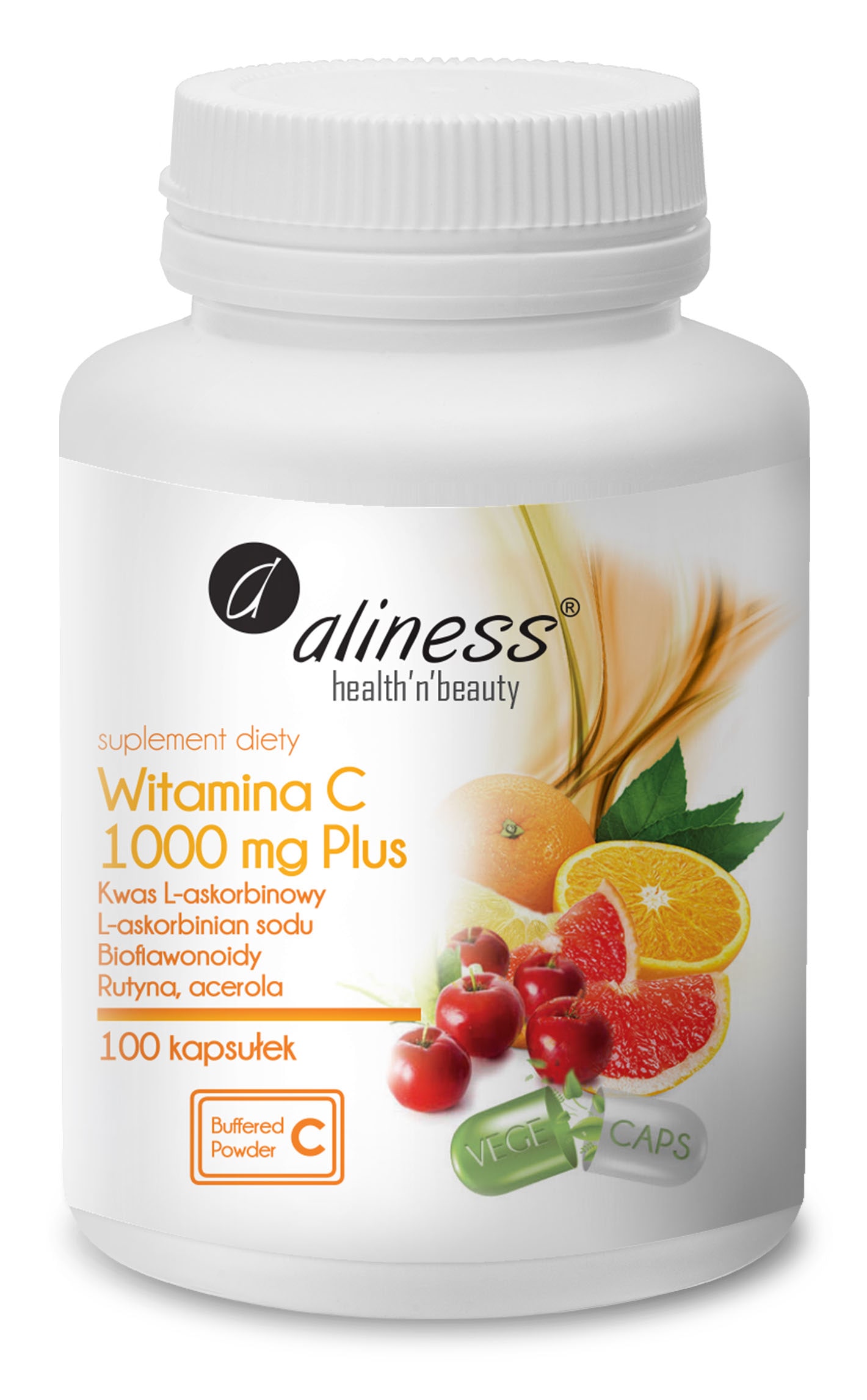 Witamina C 1000 mg Plus x 100 kaps.