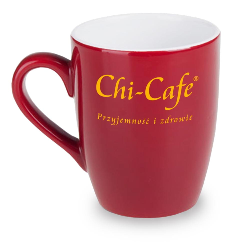 Chi-Cafe kubek czerwony
