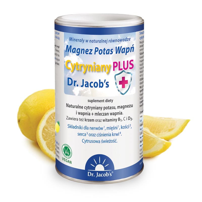 Magnez Potas Wapń Cytryniany PLUS