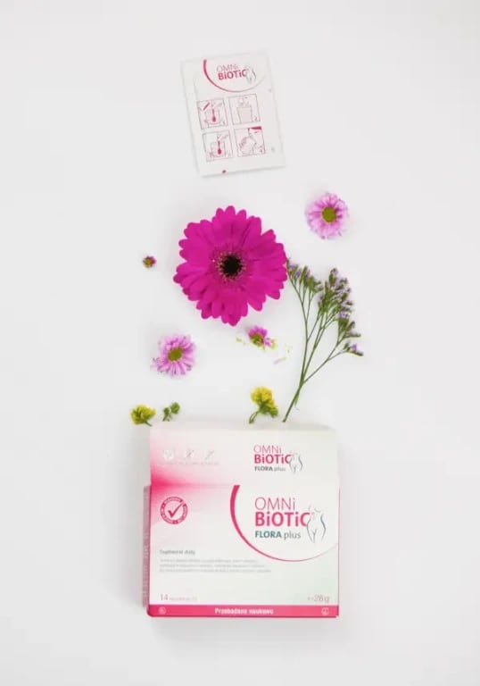 Zestaw 2x OMNi-BiOTiC® FLORA plus - probiotyk dla kobiet - 14 sasz. (do 30.11.2026)