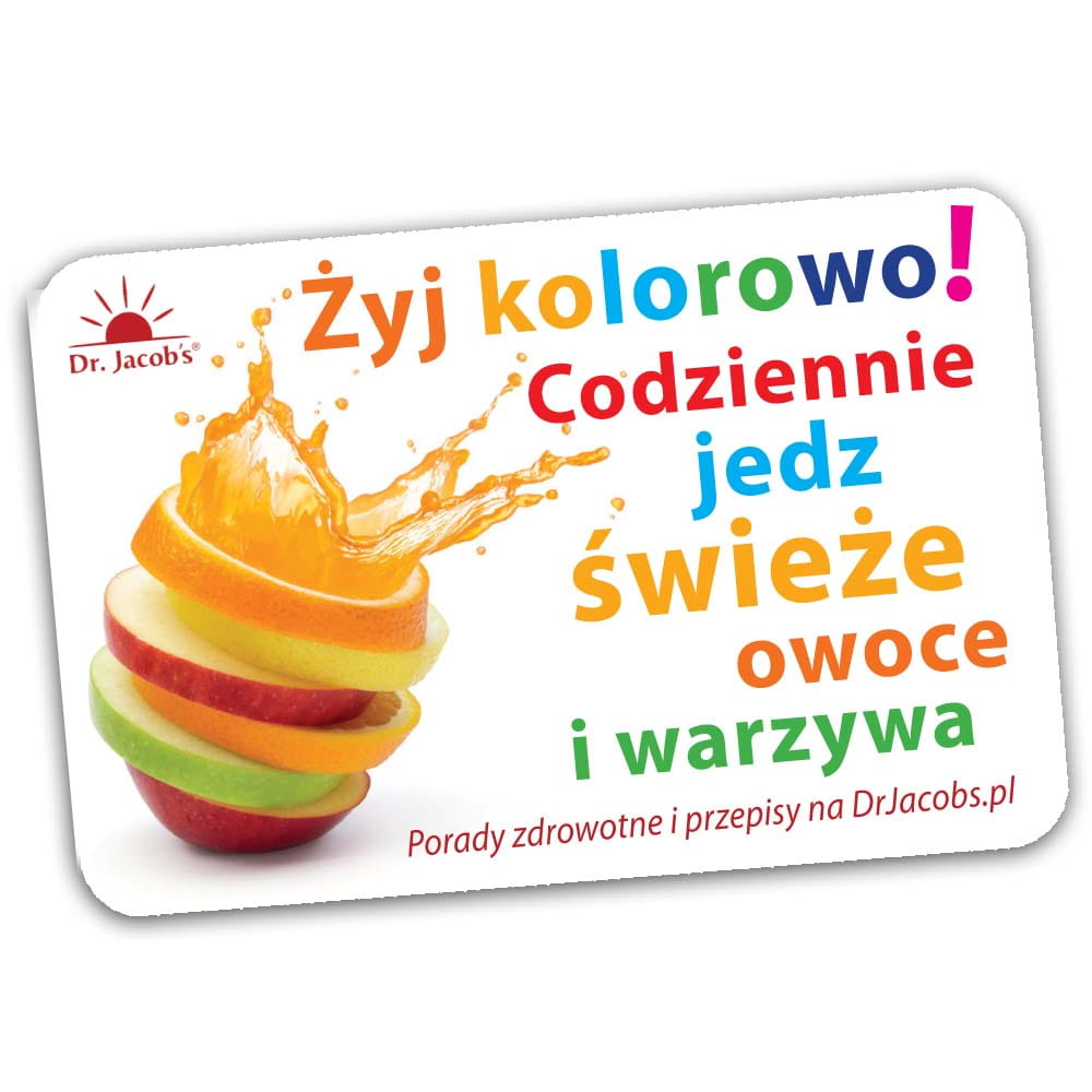 Magnes "Żyj kolorowo"