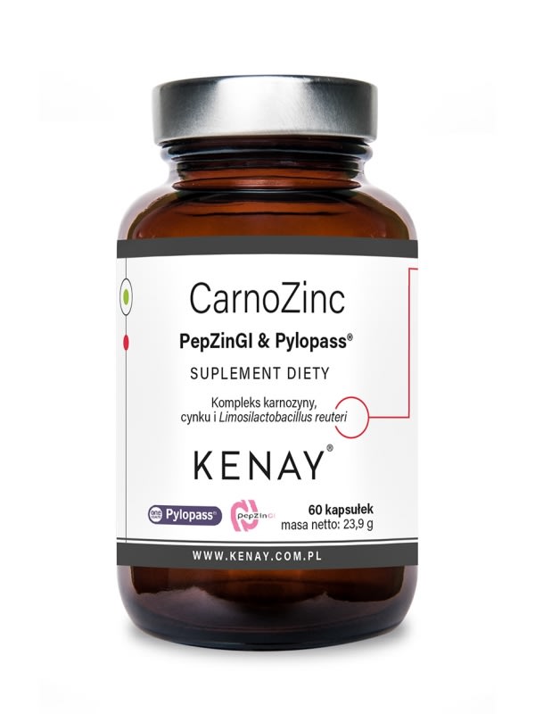 CarnoZinc (PepZinGI & Pylopass™ ) – 60 kaps.