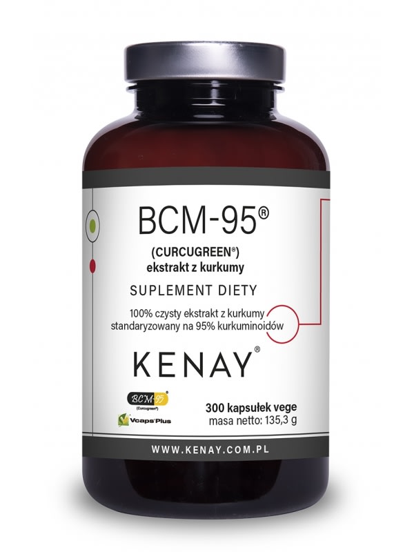 Kurkuma BCM-95 Curcugreen – 300 kaps.