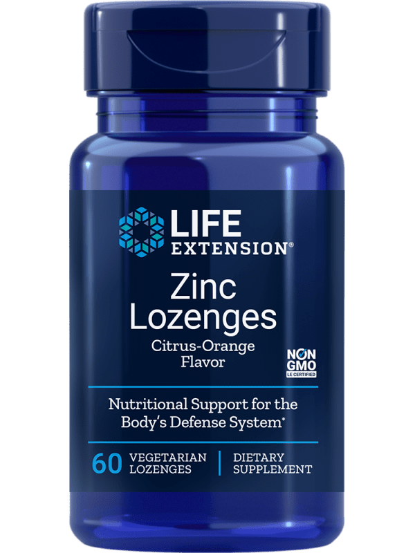 Cynk Zinc Lozenges do ssania – 60 pastyl.