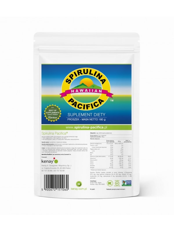 Spirulina Pacifica® proszek 520/270/180 g