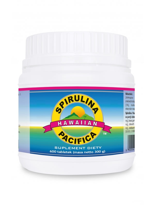 Spirulina Pacifica® hawajska 500 mg