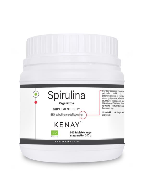Spirulina organiczna