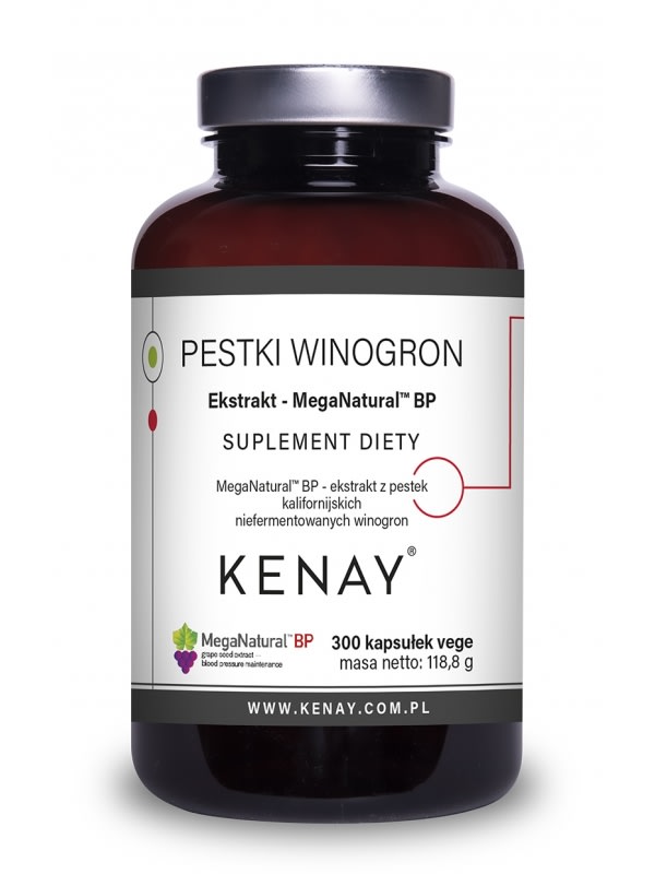 MEGA NATURAL® BP ekstrakt z pestek z winogron