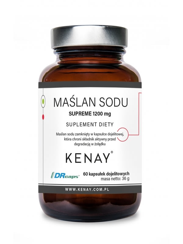 Maślan sodu SUPREME 1200 mg 