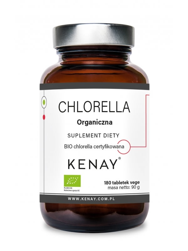 Chlorella organiczna w tabletkach BIO 