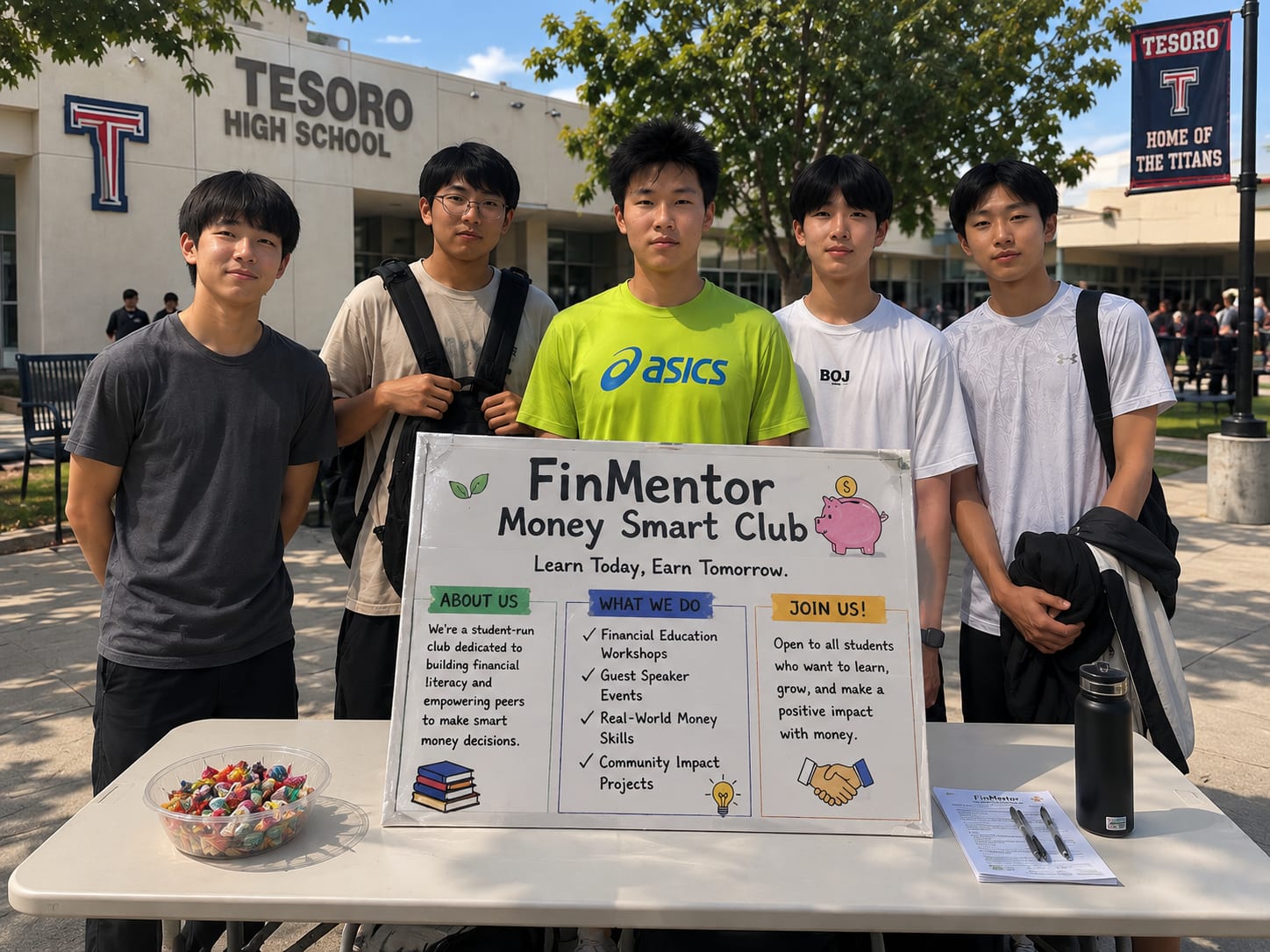 FinMentor Club Launch at Tesoro High School