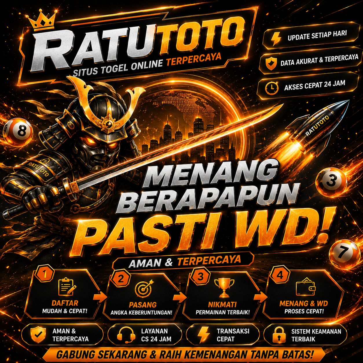 RATUTOTO # Signal Presisi Situs Toto2 & Result Toto Macau Togel4D Hari Ini