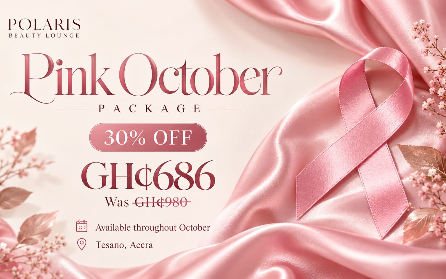 Pink October Glow - Wax Option