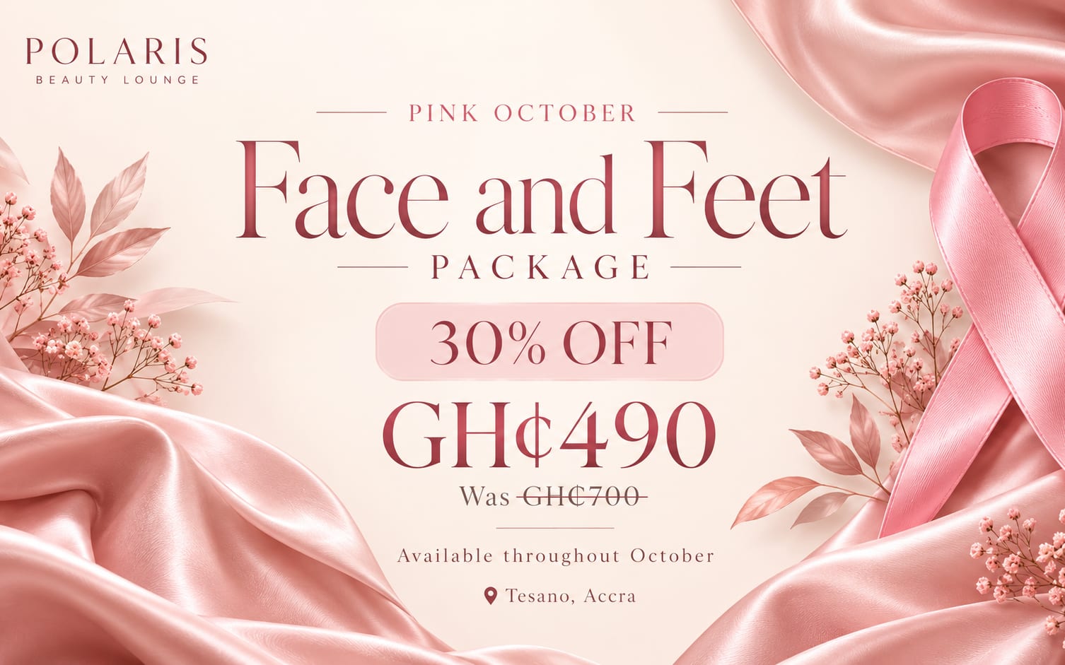 Face / Feet Fresh - Wax Option