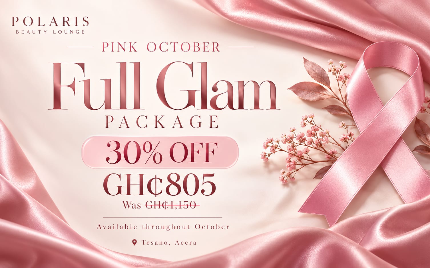 Full Glam Day - Pedicure Option