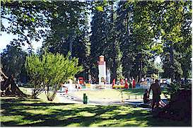 Water playground at Maple Ridge
Park