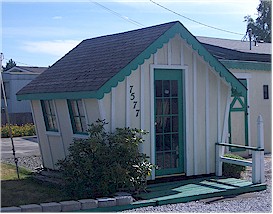 We couldn't figure if out if this cabin was really a doll house?