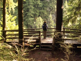Lookout over the Capilano River
